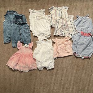 Baby Girl Clothes for Twins or Besties! 11 items!